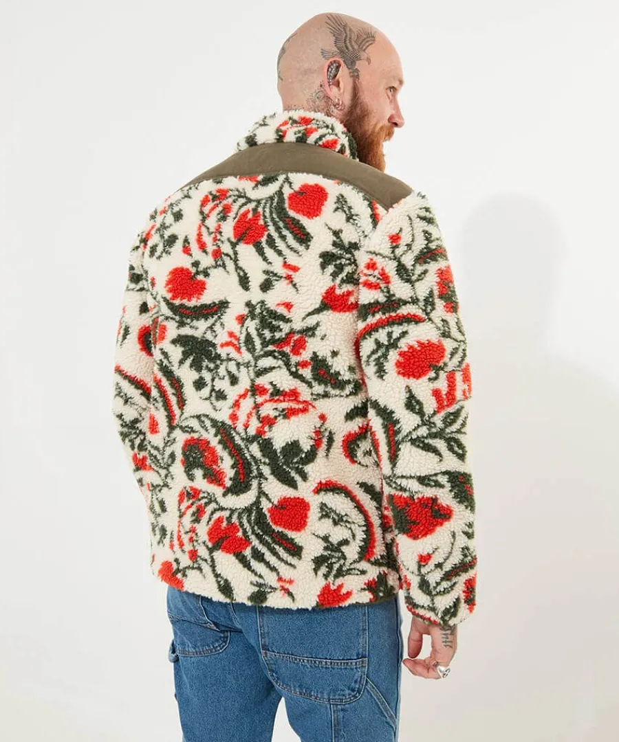 fabulous_floral_fleece_6.webp Sale Joe Browns Fabulous Floral Fleece Cream