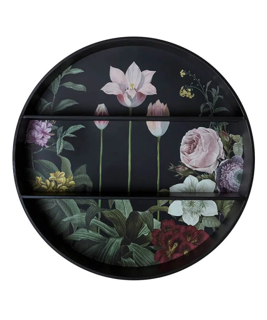 fabulous_floral_shelving__0.webp Best Joe Browns Fabulous Floral Shelving Wall Unit Black