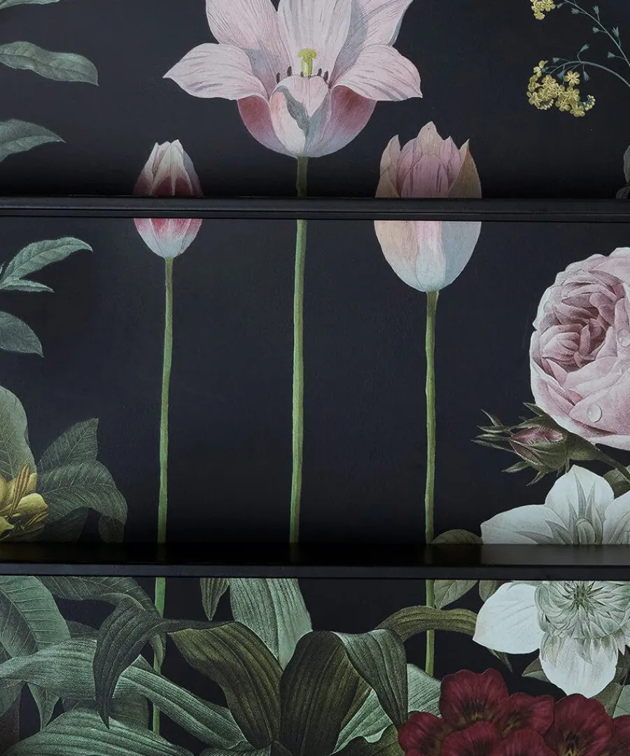 fabulous_floral_shelving__1.webp Best Joe Browns Fabulous Floral Shelving Wall Unit Black