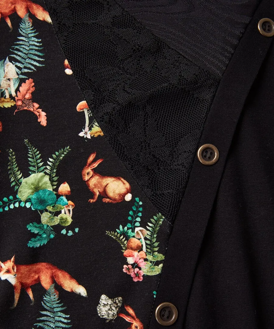 fabulous_foxes_jersey_tun_4.webp Fashion Joe Browns Fabulous Foxes Jersey Tunic Black
