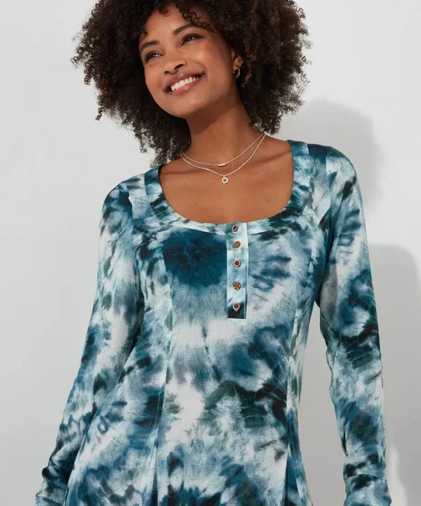 Best Sale Joe Browns Fabulously Flattering Dress Blue