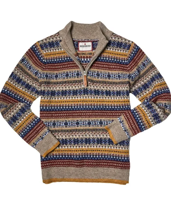Fashion Joe Browns Fairisle Funnel Multi