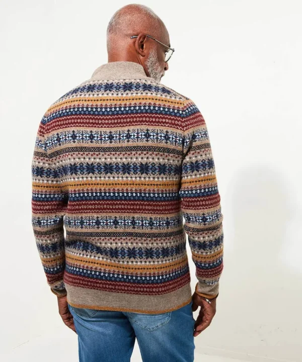 Fashion Joe Browns Fairisle Funnel Multi
