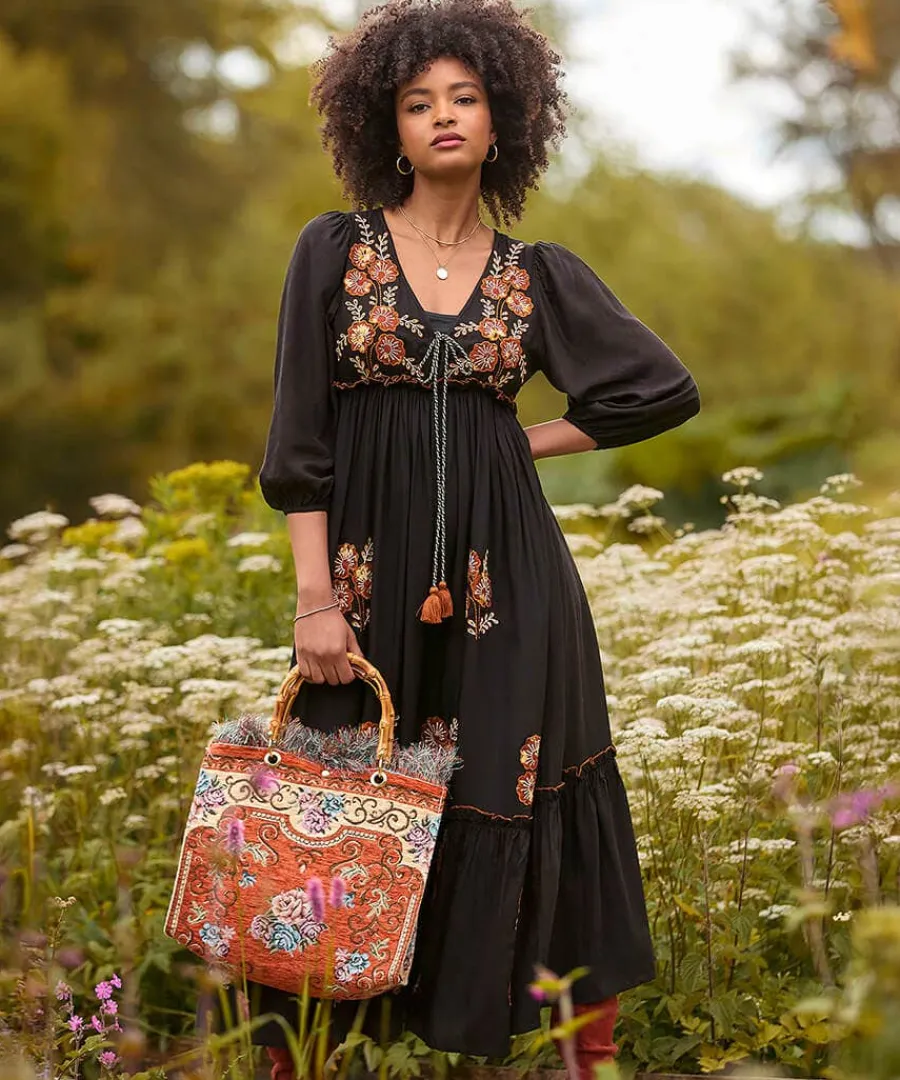 fascinating_bamboo_carpet_3.webp Outlet Joe Browns Fascinating Bamboo Carpet Bag Orange