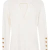 Flash Sale Joe Browns Feeling Fancy Keyhole Jumper Cream