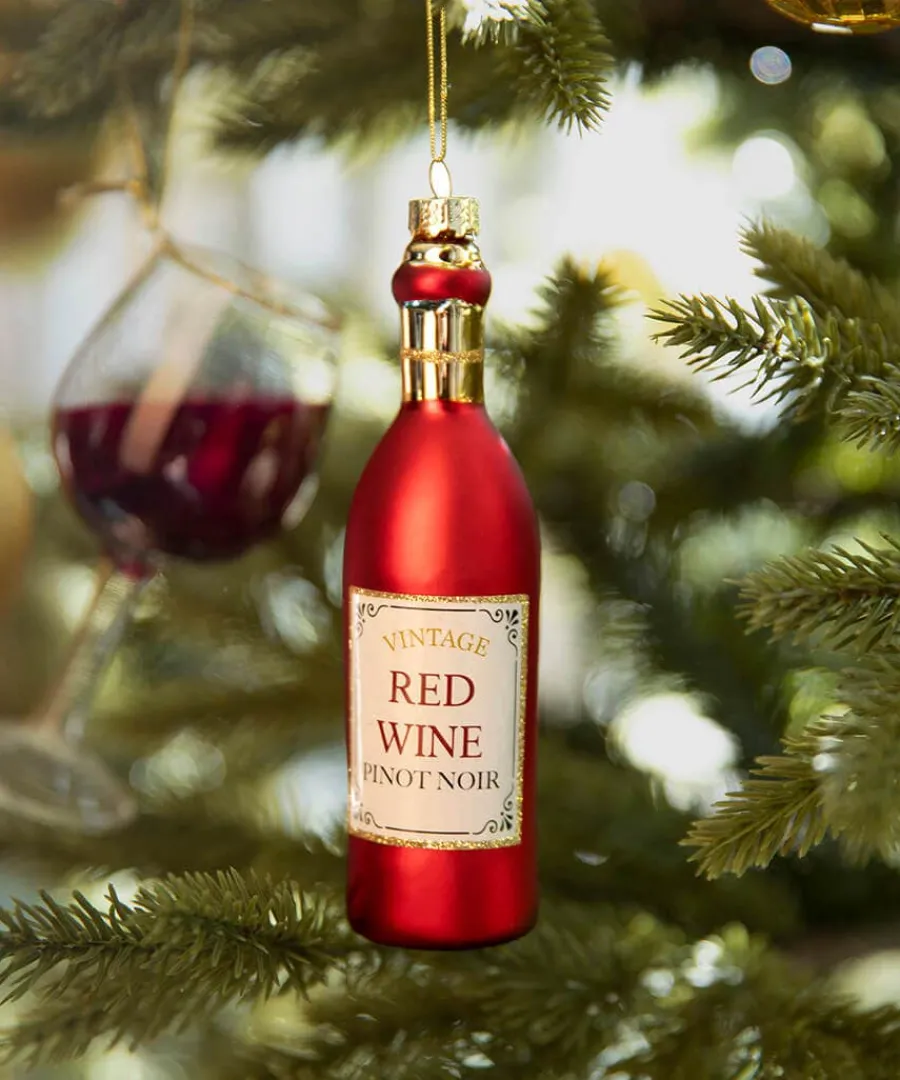feeling_merry_wine_bottle_2.webp Cheap Joe Browns Feeling Merry Wine Bottle And Glass Christmas Ornaments Red