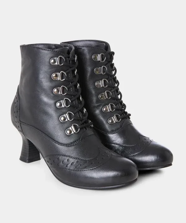 Fashion Joe Browns Fenchurch St Leather Boots Black