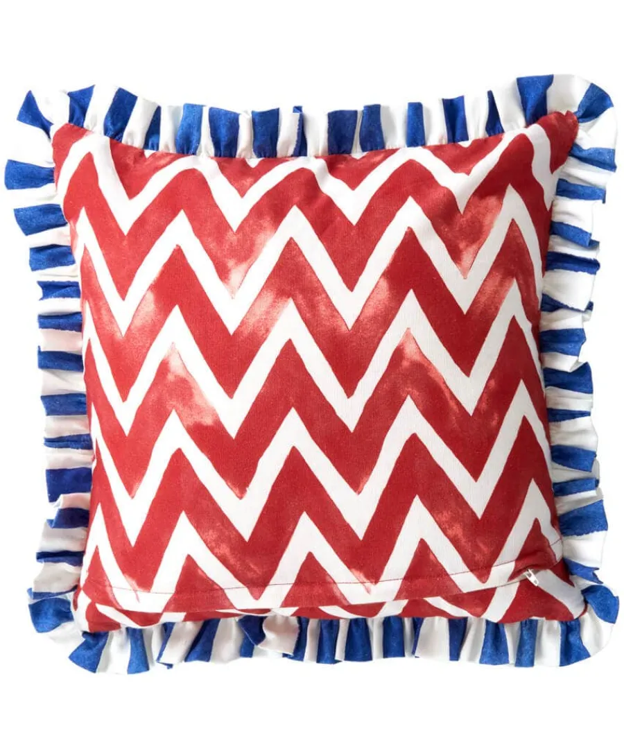 floral_vivid_vase_reversi_0-1.webp Clearance Joe Browns Floral Vivid Vase Reversible Cushion Blue