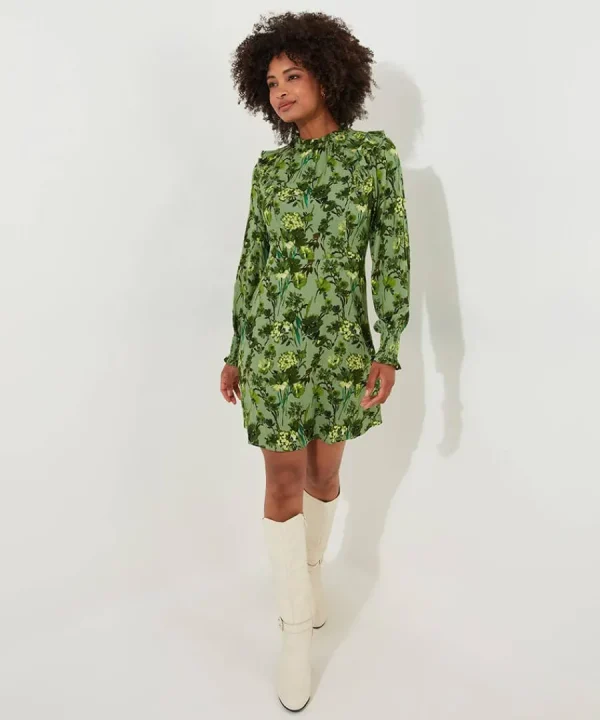 Shop Joe Browns Florence Frill Dress Green