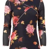 Fashion Joe Browns Florence Mesh Top Black