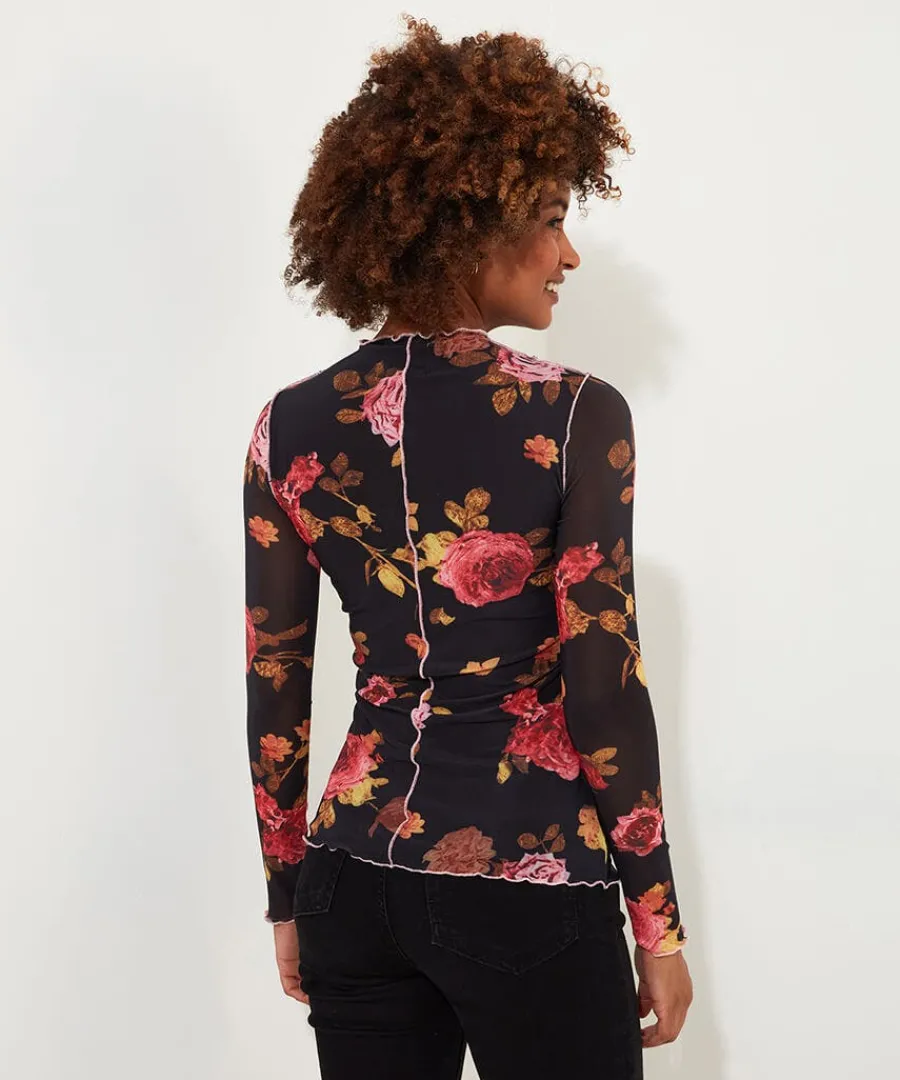 florence_mesh_top_3.webp Fashion Joe Browns Florence Mesh Top Black