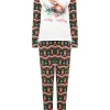 Fashion Joe Browns Foxy Jersey PJ Set Green