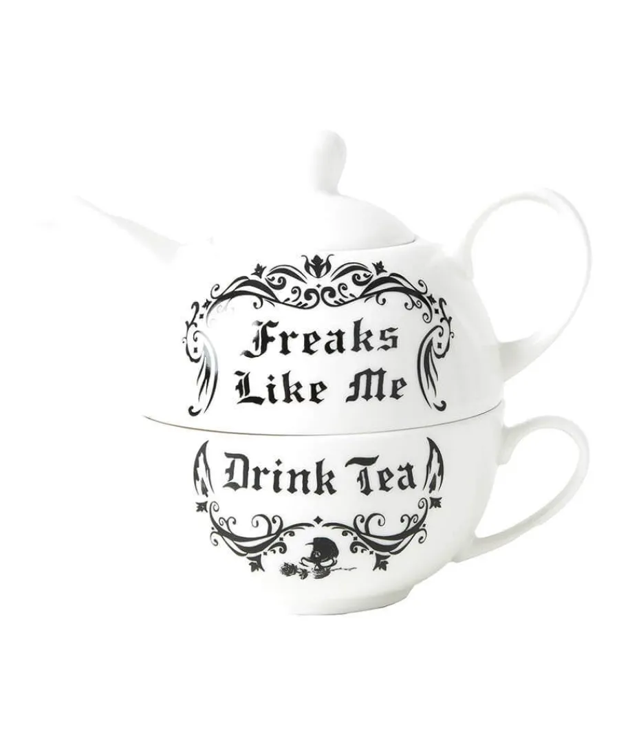 freaks_like_me_tea_for_on_0.webp Online Joe Browns Freaks Like Me Tea For One Set White