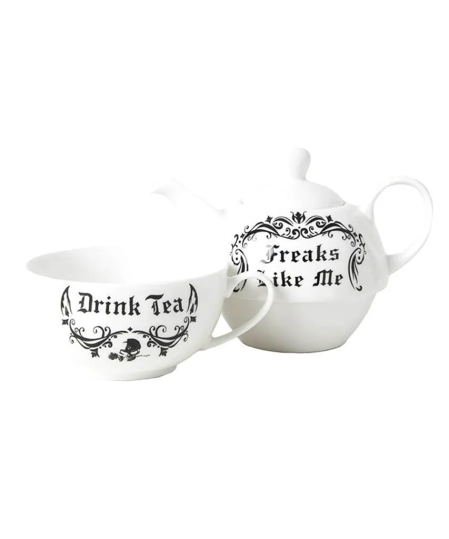 freaks_like_me_tea_for_on_1.webp Online Joe Browns Freaks Like Me Tea For One Set White