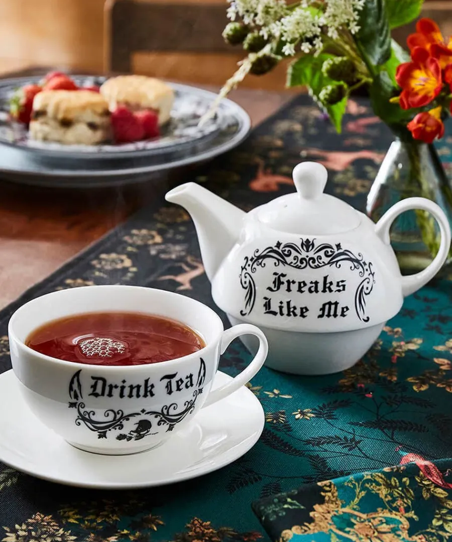 freaks_like_me_tea_for_on_2.webp Online Joe Browns Freaks Like Me Tea For One Set White