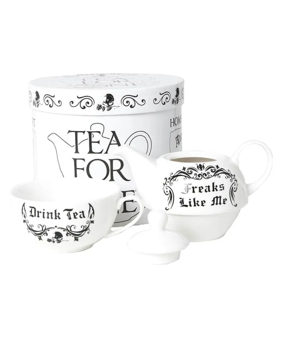 freaks_like_me_tea_for_on_3.webp Online Joe Browns Freaks Like Me Tea For One Set White