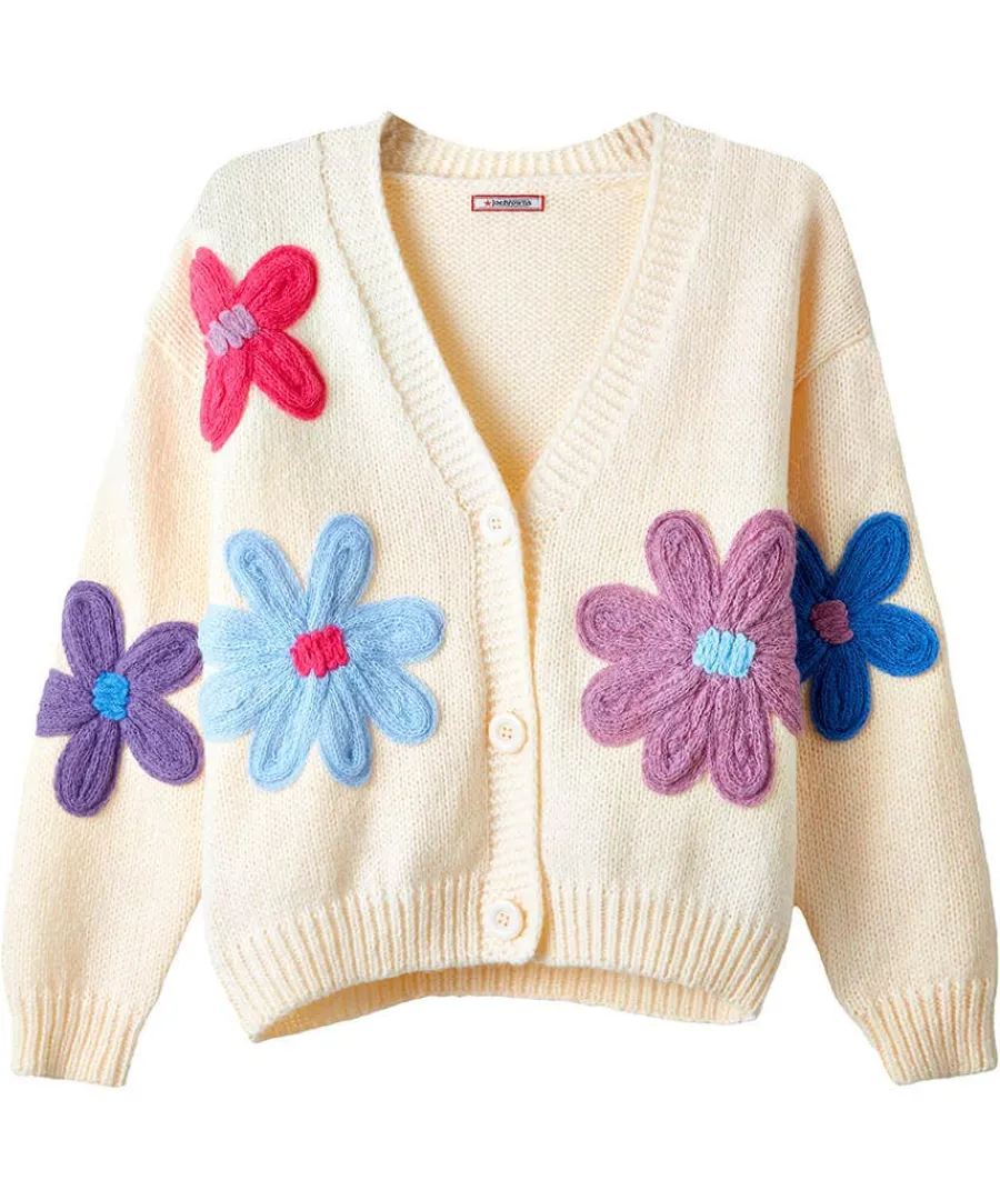 freya_floral_applique_car_0.webp Cheap Joe Browns Freya Floral Applique Cardigan Cream
