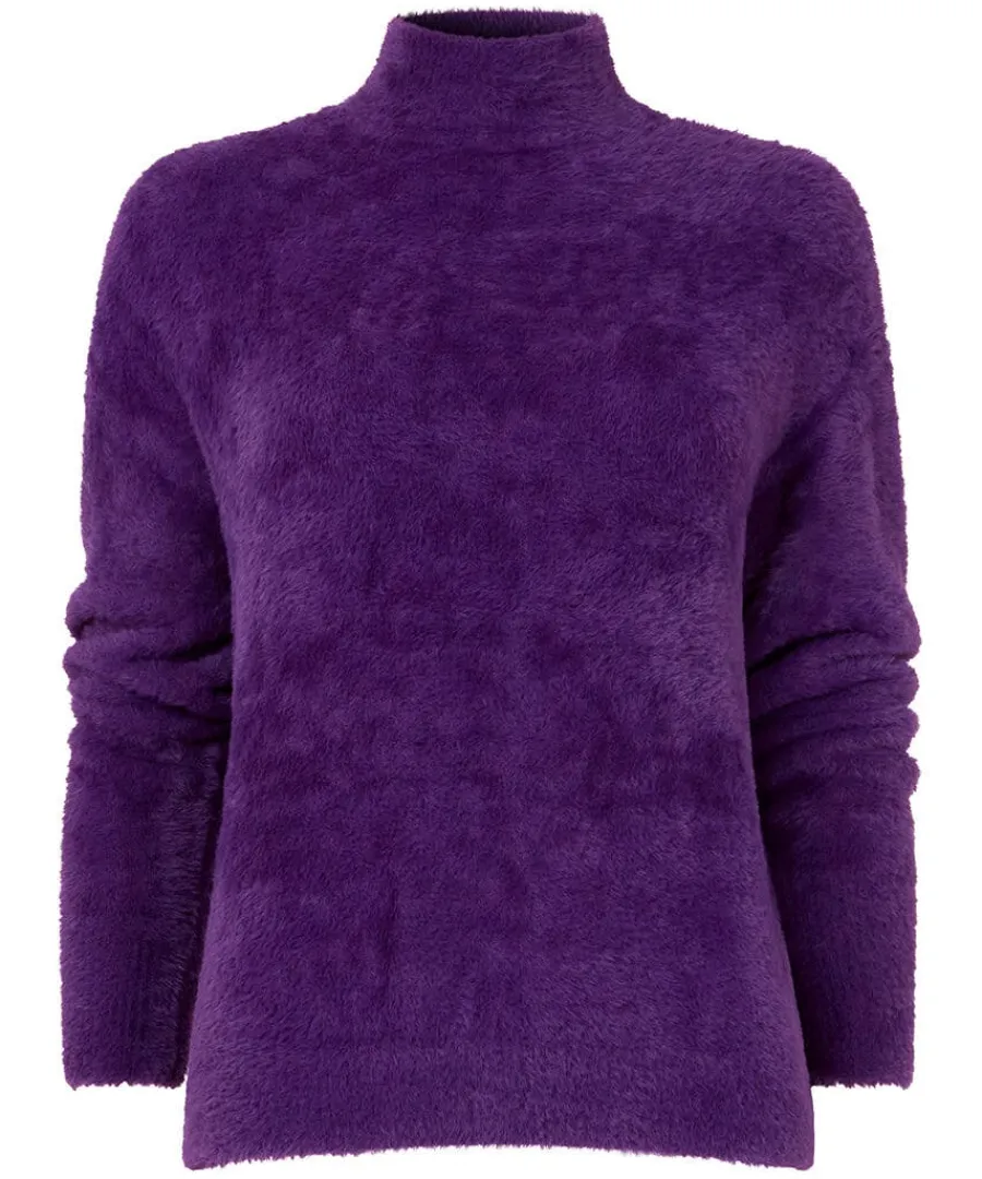 fun_and_fluffy_high_neck__0.webp Outlet Joe Browns Fun And Fluffy High Neck Jumper Purple