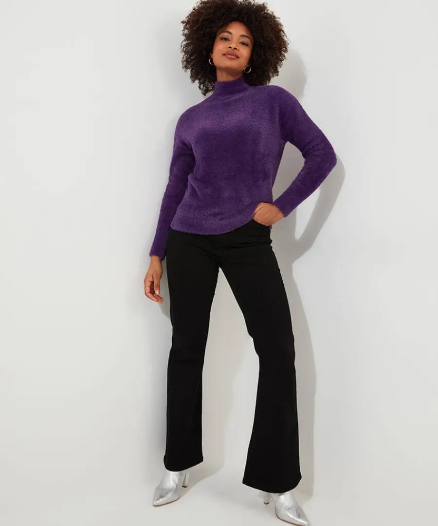 fun_and_fluffy_high_neck__2.webp Outlet Joe Browns Fun And Fluffy High Neck Jumper Purple