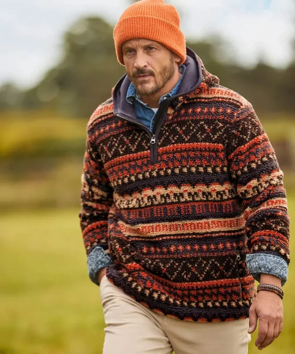 Cheap Joe Browns Glacier Rib Knit Beanie Orange