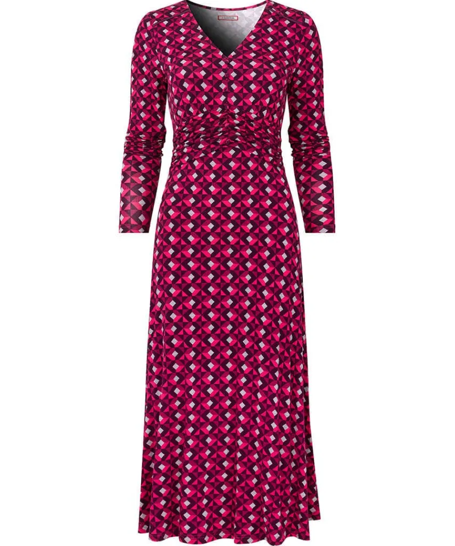 glorious_geo_jersey_dress_0.webp Cheap Joe Browns Glorious Geo Jersey Dress Pink