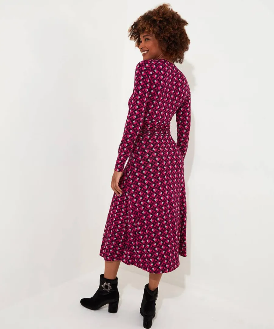 glorious_geo_jersey_dress_2.webp Cheap Joe Browns Glorious Geo Jersey Dress Pink