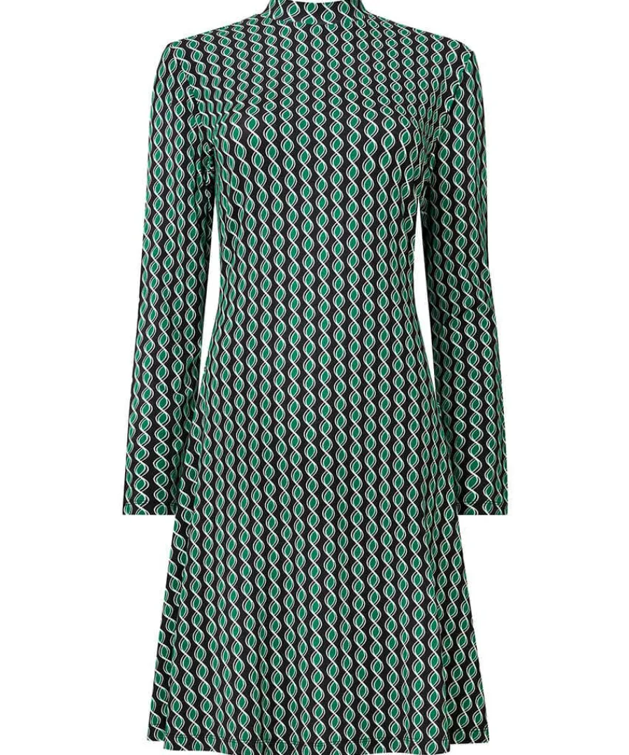 gorgeous_geo_jersey_dress_0.webp Fashion Joe Browns Gorgeous Geo Jersey Dress Green