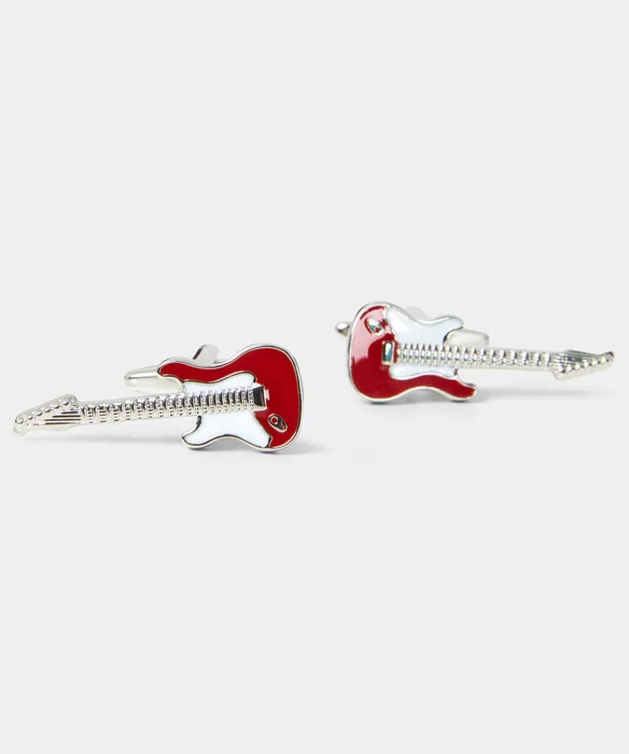 guitar_cufflinks_0.webp Cheap Joe Browns Guitar Cufflinks Red Multi