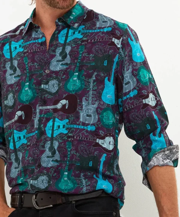 Cheap Joe Browns Guitar It Up Shirt Purple