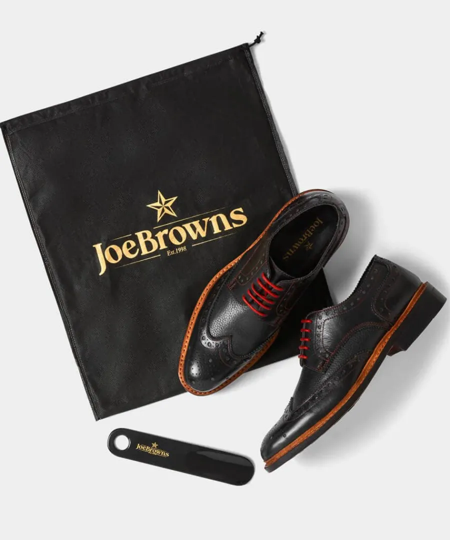 hand_lasted_leather_brogu_3.webp Online Joe Browns Hand Lasted Leather Brogues Black