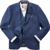 New Joe Browns Handsome Herringbone Blazer Navy