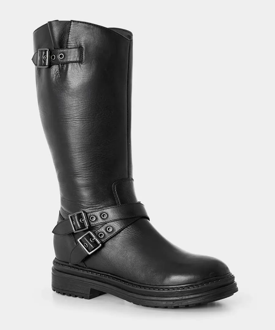 harper_tall_leather_boots_1.webp Fashion Joe Browns Harper Tall Leather Boots Black
