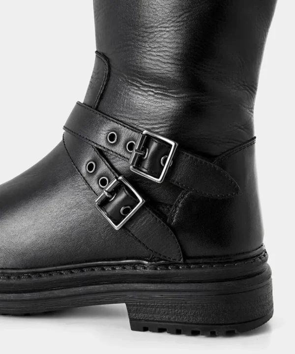 Fashion Joe Browns Harper Tall Leather Boots Black