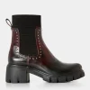 Fashion Joe Browns Here And Now Chunky Boots Deep Burgundy
