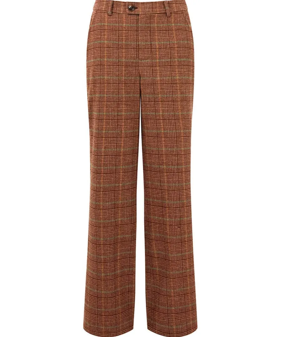 heritage_check_trousers_0.webp Shop Joe Browns Heritage Check Trousers Brown
