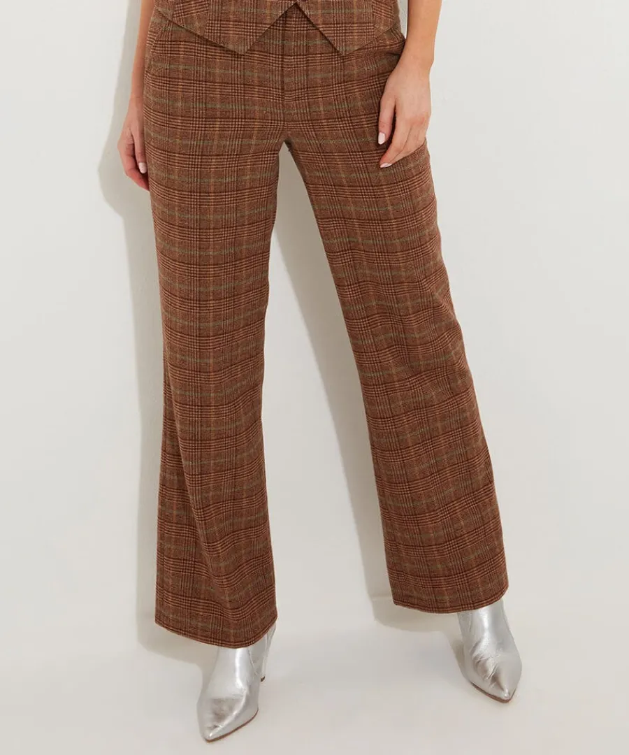heritage_check_trousers_1.webp Shop Joe Browns Heritage Check Trousers Brown
