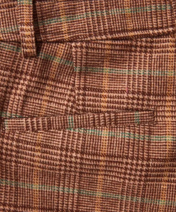 Shop Joe Browns Heritage Check Trousers Brown