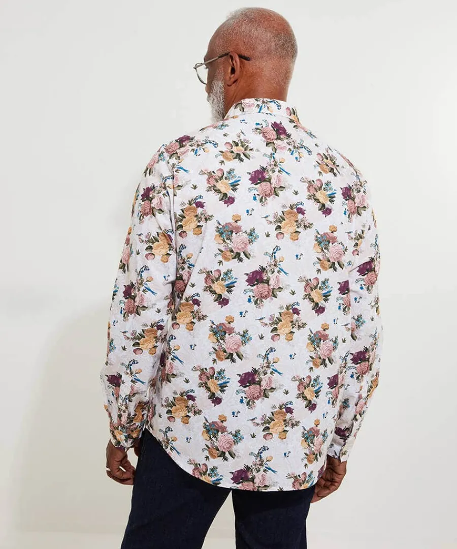 heritage_floral_shirt_2.webp Flash Sale Joe Browns Heritage Floral Shirt Cream