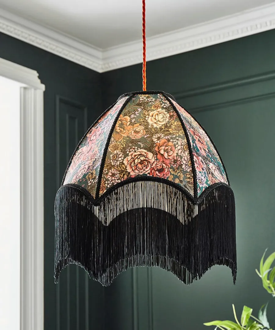 highland_botanicals_penda_2.webp Cheap Joe Browns Highland Botanicals Pendant Shade Black