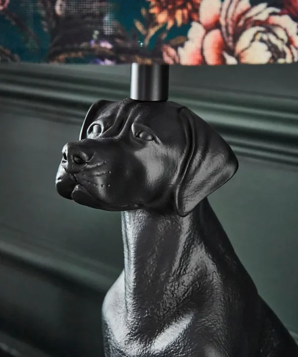 Outlet Joe Browns Highland Botanicals Set Of 2 Dog Lamps Black