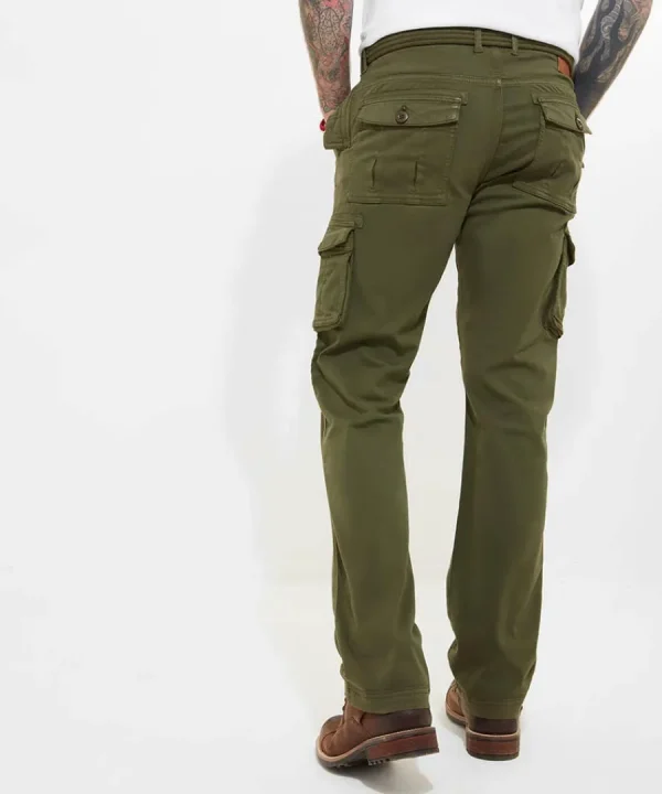 Fashion Joe Browns Hit The Action Cargo Trousers Khaki