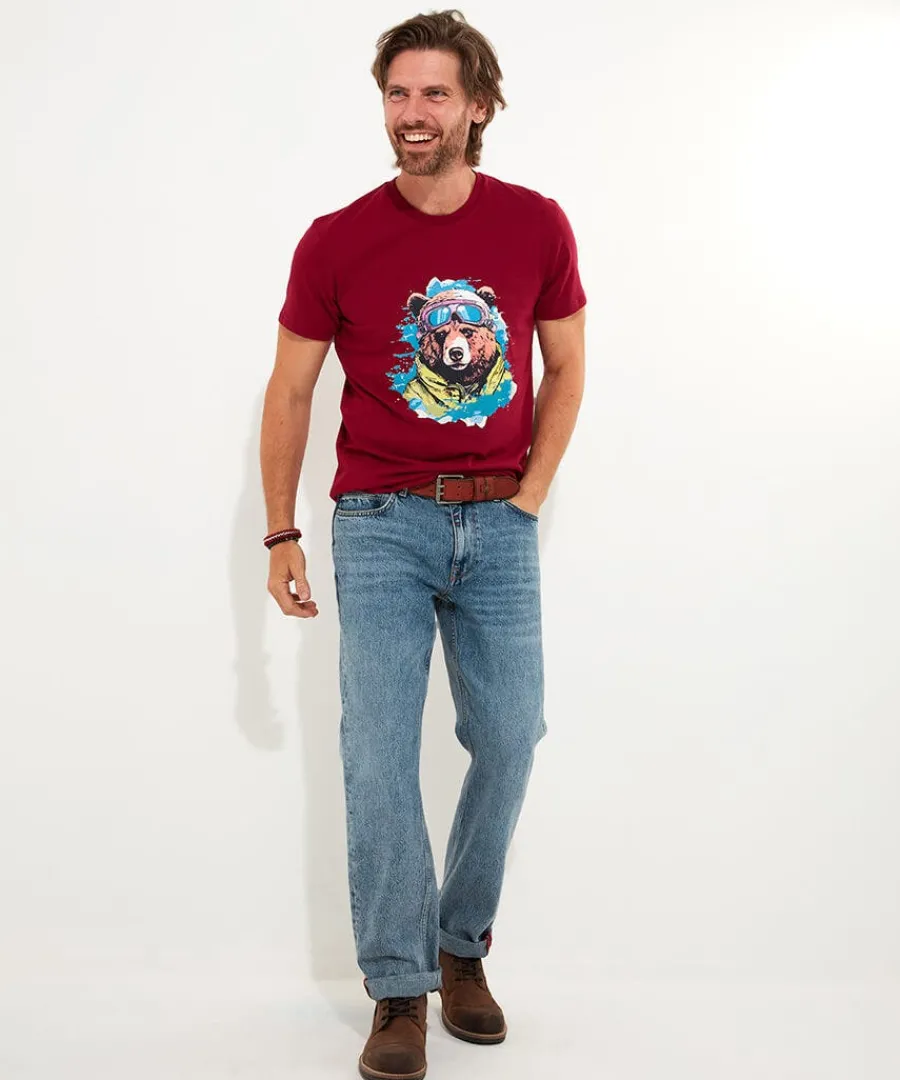 hit_the_slopes_tee_1.webp Sale Joe Browns Hit The Slopes Tee Maroon