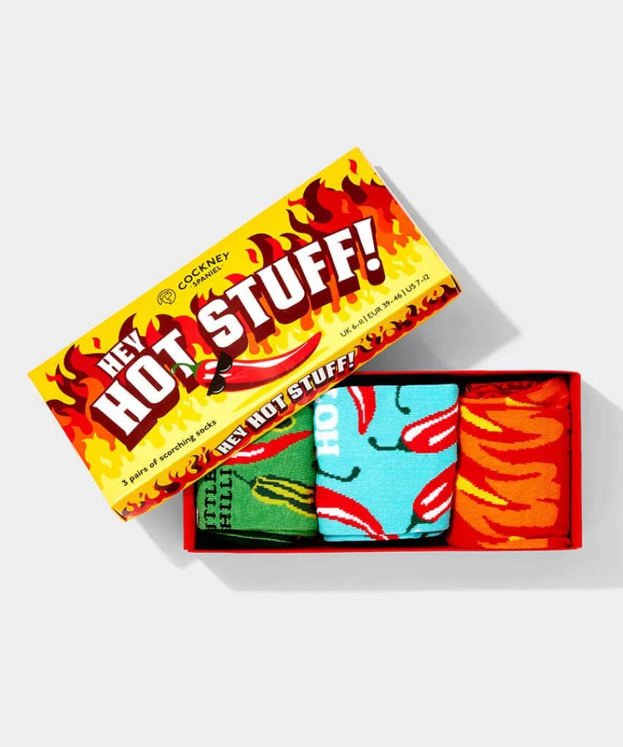 hot_stuff_chilli_pepper_s_0.webp Store Joe Browns Hot Stuff Chilli Pepper Socks Multi