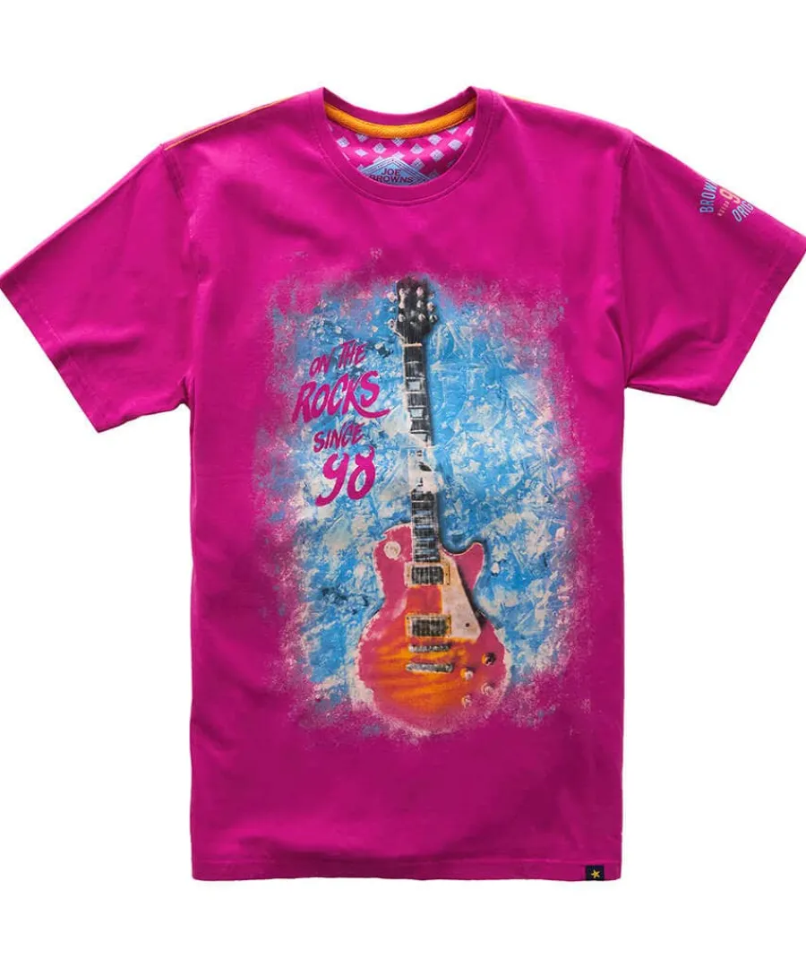 ice_guitar_tee_0.webp Online Joe Browns Ice Guitar Tee Pink