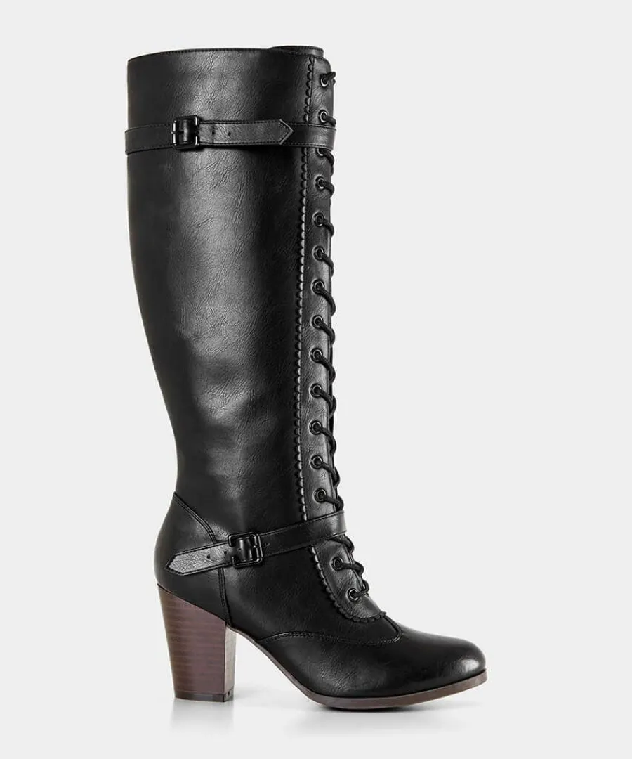 in_brooklyn_lace_up_boots_0.webp Cheap Joe Browns In Brooklyn Lace Up Boots Black
