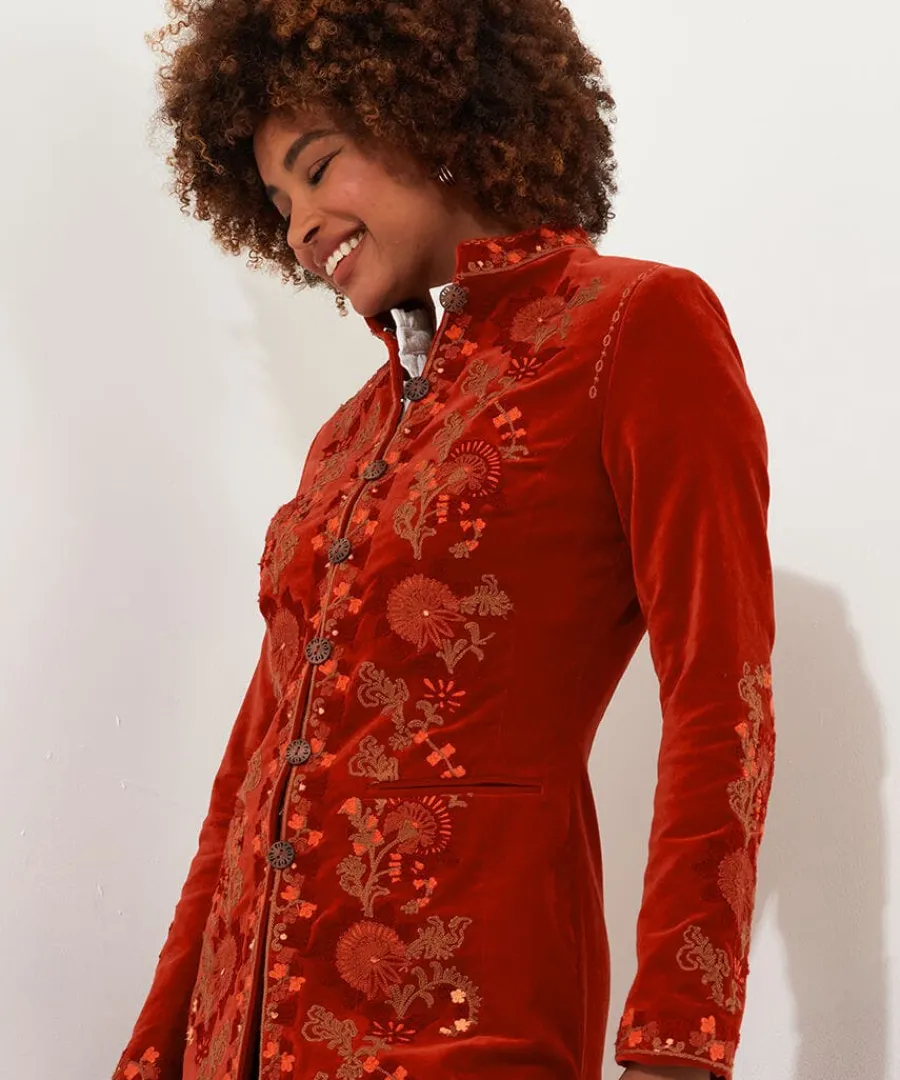 jaipur_dreams_boutique_co_4.webp Discount Joe Browns Jaipur Dreams Boutique Coat Burnt Orange