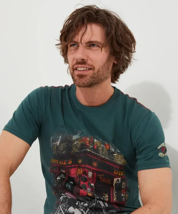 Shop Joe Browns Joe's Bar Tee Green