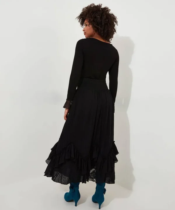 Sale Joe Browns Joe's Cutabout Skirt Black / Teal
