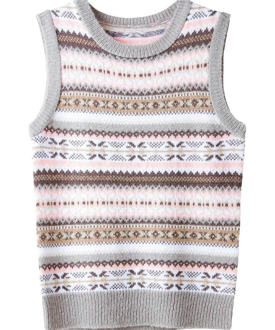 joes_favourite_knitted_ve_0.webp Outlet Joe Browns Joe's Favourite Knitted Vest Grey