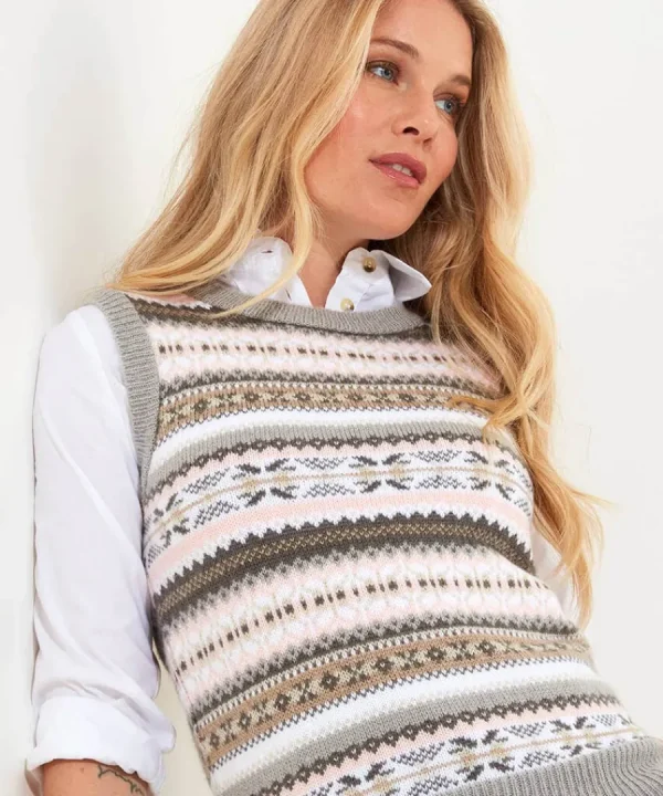Outlet Joe Browns Joe's Favourite Knitted Vest Grey